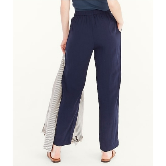 13. J.Crew Crepe track pant - Picture 3 of 7